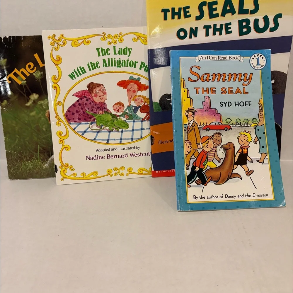 Children's Book Set - Sammy the Seal, Alligators and Puppies